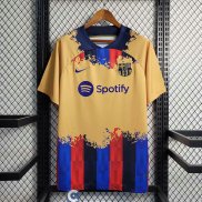 Camiseta Barcelona Training Suit Yellow I 2023/2024