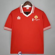 Camiseta Manchester United Retro Primera Equipacion 1977/1978