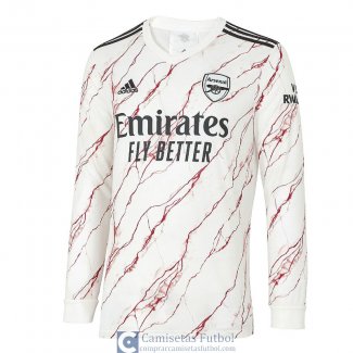 Camiseta Manga Larga Arsenal Segunda Equipacion 2020/2021