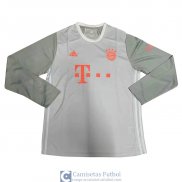 Camiseta Manga Larga Bayern Munich Segunda Equipacion 2020/2021