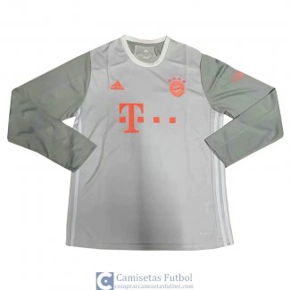 Camiseta Manga Larga Bayern Munich Segunda Equipacion 2020/2021