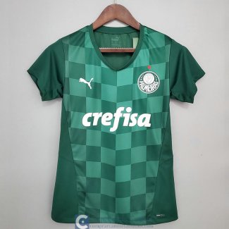 Camiseta Mujer Palmeiras Primera Equipacion 2021/2022