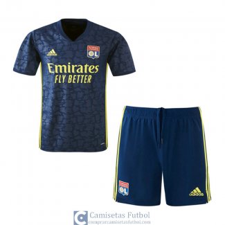 Camiseta Olympique Lyonnais Ninos Tercera Equipacion 2020/2021