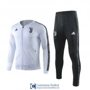 Juventus Chaqueta White Black + Pantalon 2019/2020