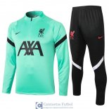 Liverpool Sudadera De Entrenamiento Green + Pantalon 2020/2021