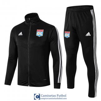 Olympique Lyonnais Chaqueta Black + Pantalon 2019/2020