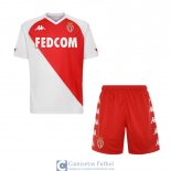 Camiseta AS Monaco Ninos Primera Equipacion 2020/2021