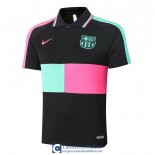 Camiseta Barcelona Polo Black 2020/2021