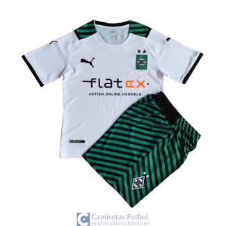 Camiseta Borussia Monchengladbach Ninos Primera Equipacion 2021/2022