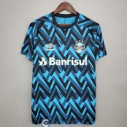 Camiseta Gremio Training Blue Black 2021/2022