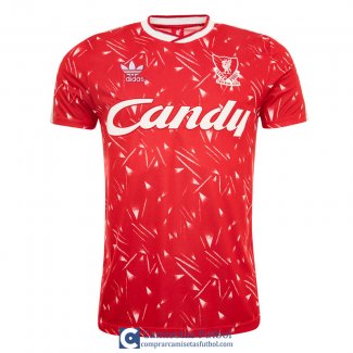 Camiseta Liverpool Primera Equipacion 1989 1990