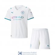 Camiseta Manchester City Ninos Segunda Equipacion 2021/2022