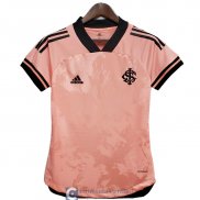 Camiseta Mujer Sport Club Internacional Pink 2020/2021