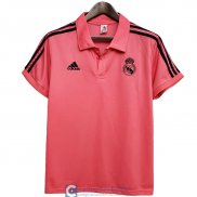 Camiseta Real Madrid Polo Pink 2020/2021