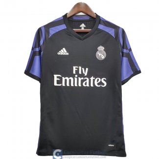 Camiseta Real Madrid Retro Tercera Equipacion 2015 2016