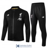 Liverpool Chaqueta Black White + Pantalon 2019/2020