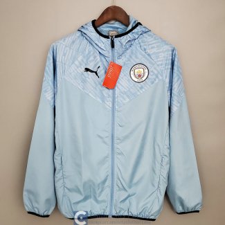 Manchester City Chaqueta Rompevientos Blue Blue 2021/2022