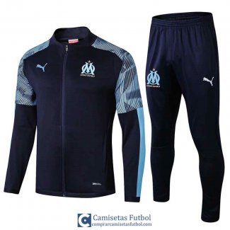 Olympique Marseille Chaqueta Navy Blue + Pantalon 2019/2020