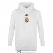 Real Madrid Sudadera Capucha White 2020/2021