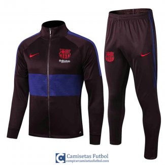 Barcelona Chaqueta Purple + Pantalon 2019/2020