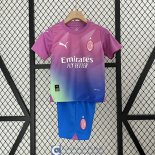 Camiseta AC Milan Ninos Tercera Equipacion 2023/2024