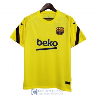 Camiseta Barcelona Training Yellow 2020/2021