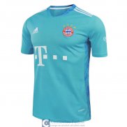 Camiseta Bayern Munich Portero Blue 2020/2021