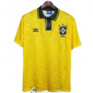 Camiseta Brasil Retro Primera Equipacion 1991 1993