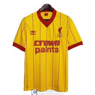 Camiseta Liverpool Retro Segunda Equipacion 1984 1985