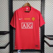 Camiseta Manchester United Retro Primera Equipacion 2007 2008