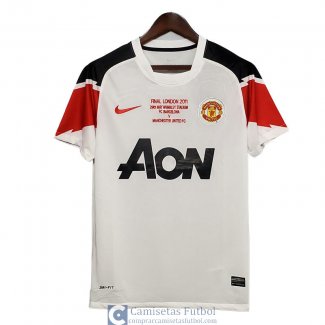 Camiseta Manchester United Retro Segunda Equipacion 2010 2011