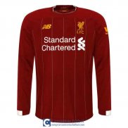 Camiseta Manga Larga Liverpool Primera Equipacion 2019/2020