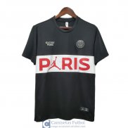 Camiseta PSG x Jordan Training Black White 2020/2021