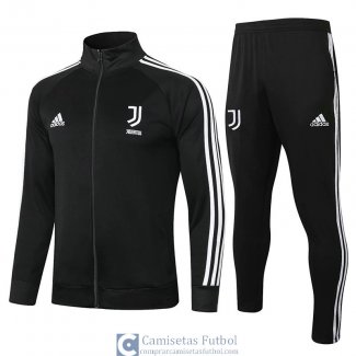 Juventus Chaqueta Black + Pantalon Black 2020/2021