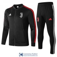 Juventus Chaqueta Red Black + Pantalon 2019/2020