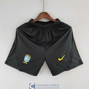 Pantalon Corto Brasil Black I 2022/2023