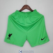 Pantalon Corto Liverpool Green 2021/2022