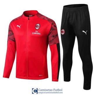 AC Milan Chaqueta Red + Pantalon 2019/2020