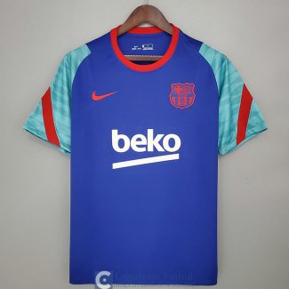 Camiseta Barcelona Training Blue Red Green 2021/2022