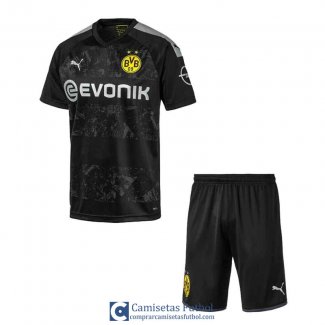 Camiseta Borussia Dortmund Ninos Segunda Equipacion 2019/2020