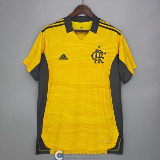 Camiseta Flamengo Portero Yellow 2021/2022