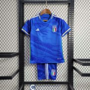 Camiseta Italia Ninos Primera Equipacion 2023/2024