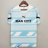 Camiseta Manchester City Pre Match Training Blue I 2022/2023