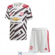 Camiseta Manchester United Ninos Tercera Equipacion 2020/2021