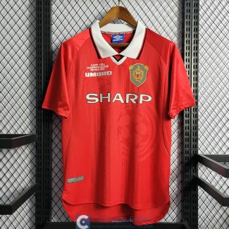 Camiseta Manchester United Retro Primera Equipacion 1999 2000