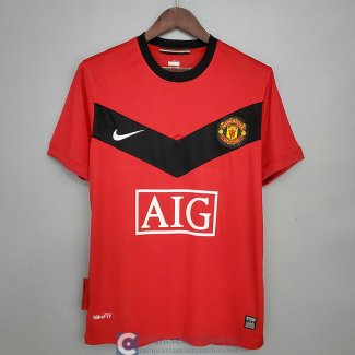 Camiseta Manchester United Retro Primera Equipacion 2009/2010