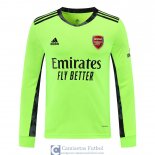 Camiseta Manga Larga Arsenal Portero Green 2020/2021