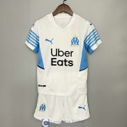 Camiseta Olympique Marseille Ninos Primera Equipacion 2021/2022