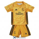 Camiseta Real Madrid Ninos Primera Equipacion Portero 2019/2020