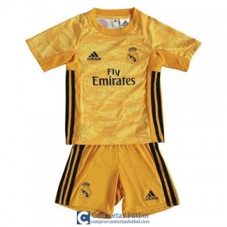 Camiseta Real Madrid Ninos Primera Equipacion Portero 2019/2020